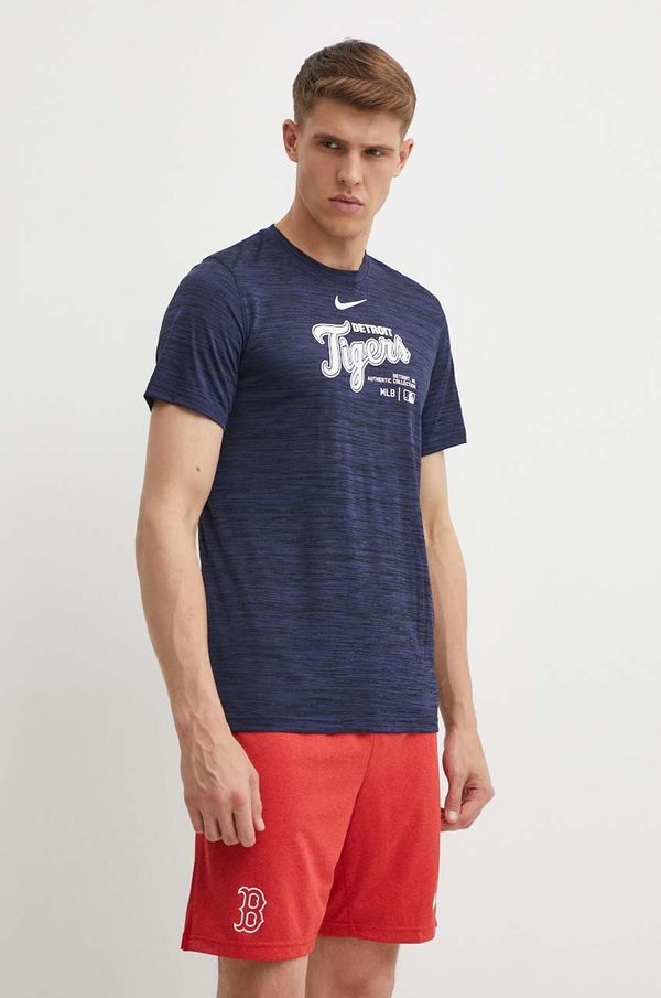 Nike Majica kratkih rukava Nike Detroit Tigers za muškarce, boja: tamno plava, s tiskom