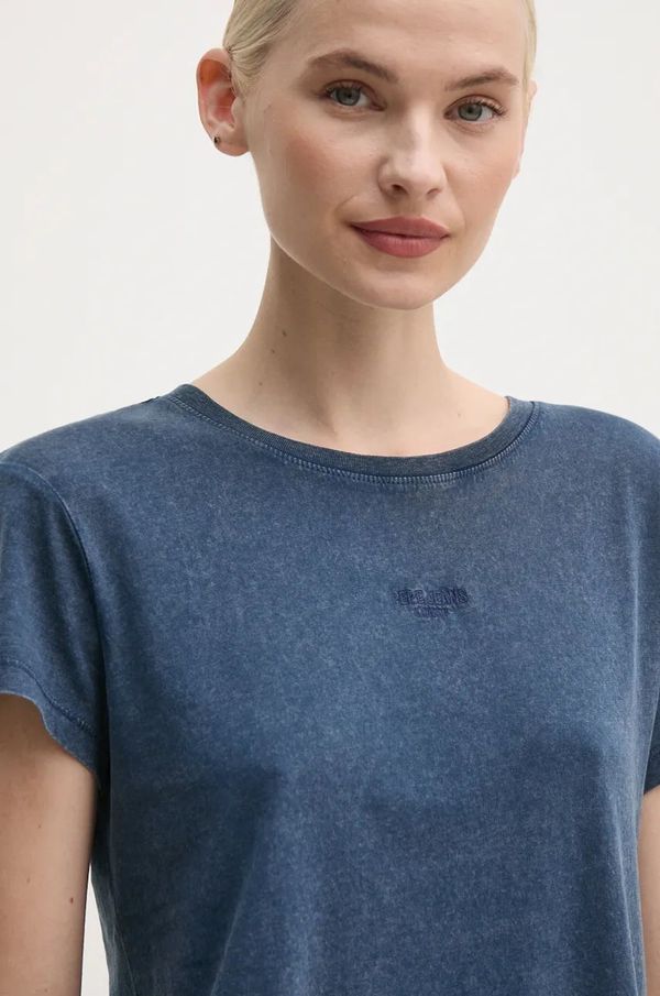 Pepe Jeans Majica kratkih rukava Pepe Jeans FELICE za žene, boja: tamno plava, PL505952