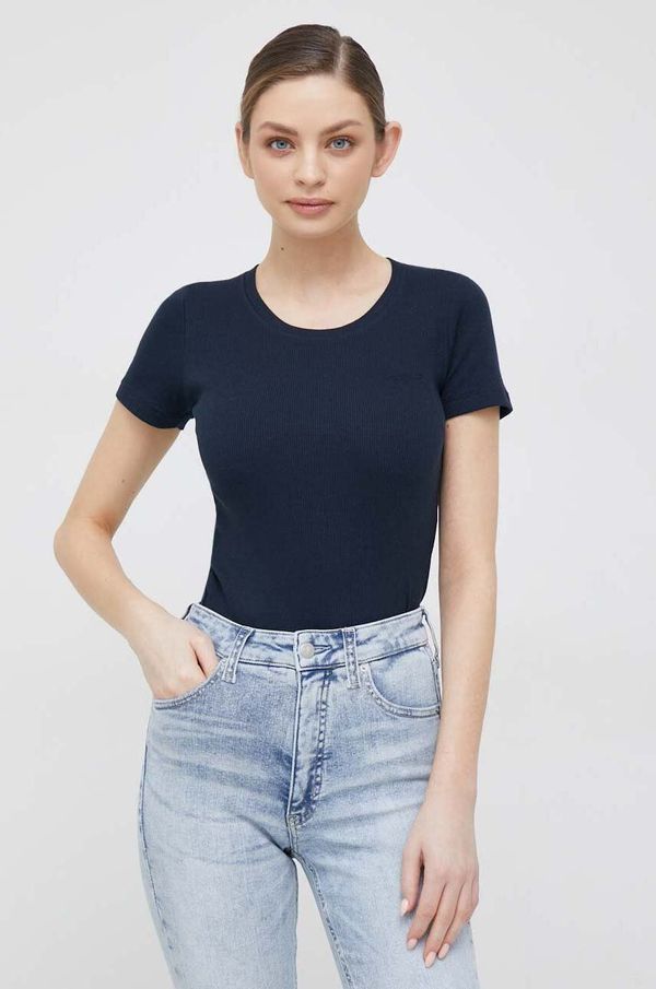 Pepe Jeans Majica kratkih rukava Pepe Jeans Winona za žene, boja: tamno plava