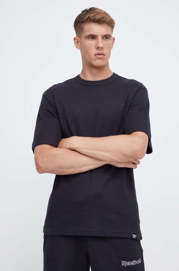 Reebok Classic Majica kratkih rukava Reebok Classic za muškarce, boja: crna, bez uzorka