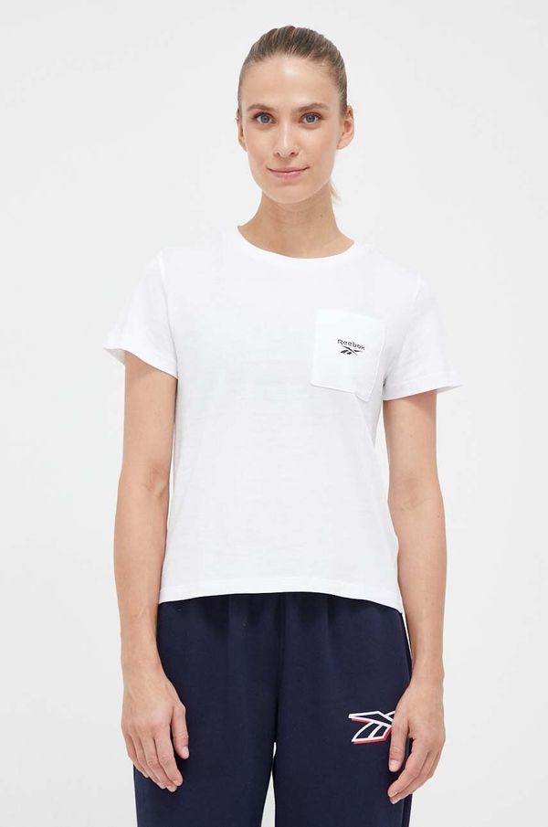 Reebok Majica kratkih rukava Reebok Reebok Identity za žene, boja: bijela
