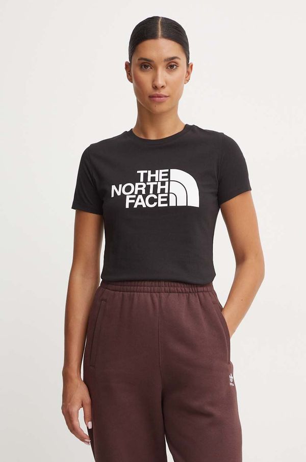 The North Face Majica kratkih rukava The North Face Easy Tee za žene, boja: crna, NF0A8A6DJK31