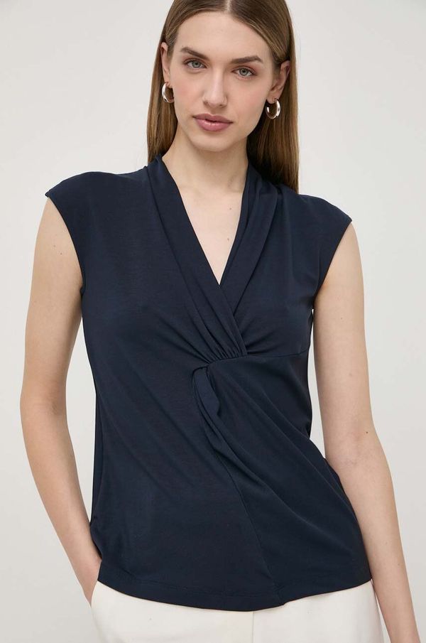Weekend Max Mara Majica kratkih rukava Weekend Max Mara boja: tamno plava, 2415941142600