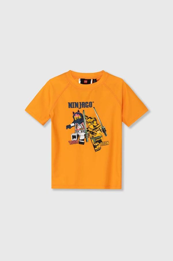 Lego Majica kratkih rukava za kupanje za djecu Lego boja: narančasta