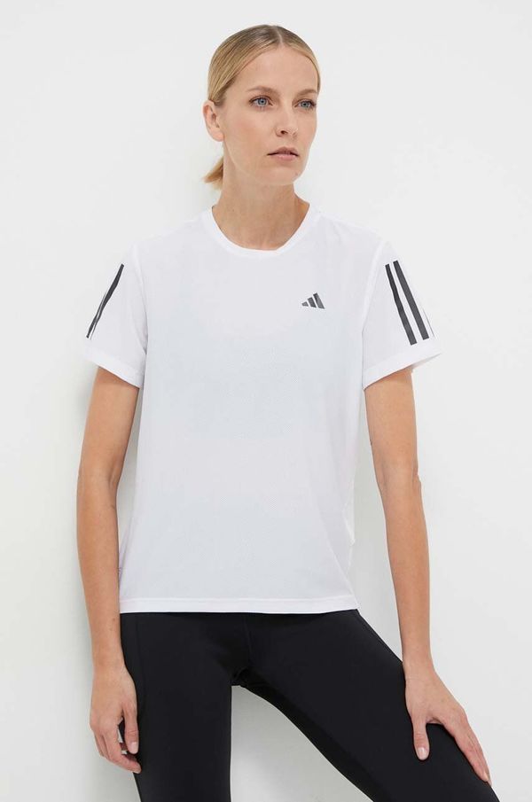 adidas Performance Majica kratkih rukava za trčanje adidas Performance Own the Run boja: bijela