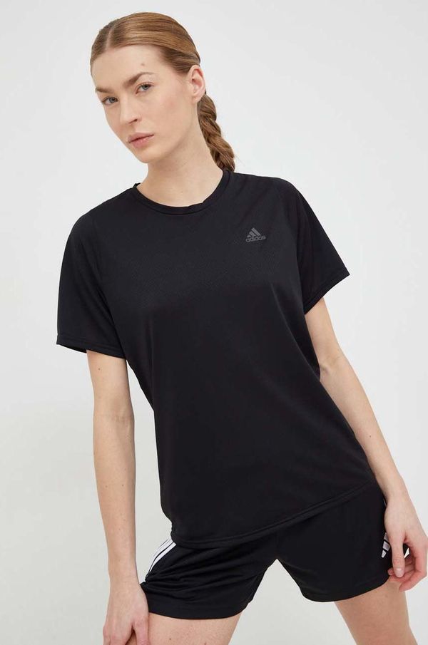 adidas Performance Majica kratkih rukava za trčanje adidas Performance Run Icons boja: crna