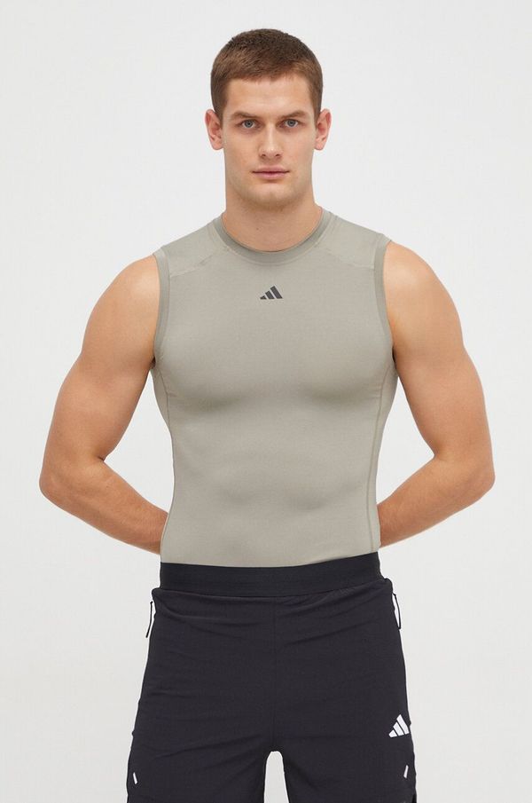 adidas Performance Majica kratkih rukava za trening adidas Performance boja: zelena