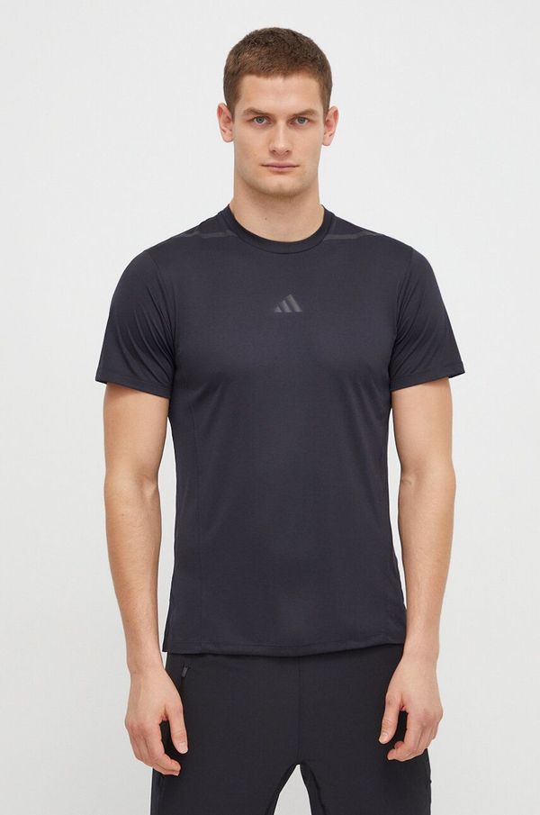 adidas Performance Majica kratkih rukava za trening adidas Performance D4T boja: crna, s tiskom