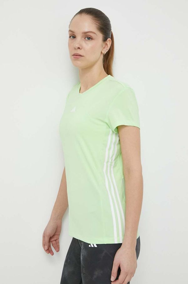 adidas Performance Majica kratkih rukava za trening adidas Performance Hyperglam boja: zelena, IM8784
