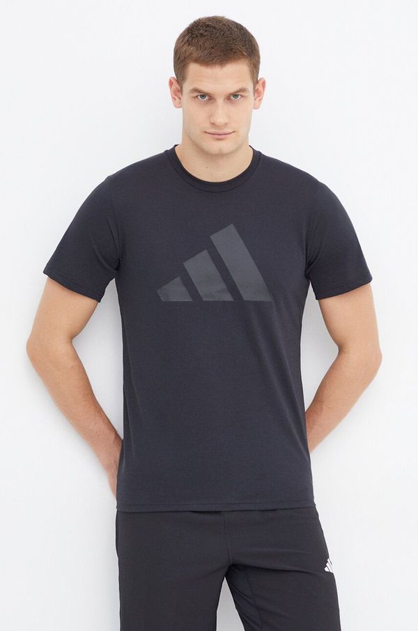 adidas Performance Majica kratkih rukava za trening adidas Performance TR-ES boja: crna, s tiskom