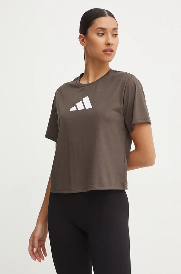 adidas Performance Majica kratkih rukava za trening adidas Performance Train Essentials boja: zelena, JG8616
