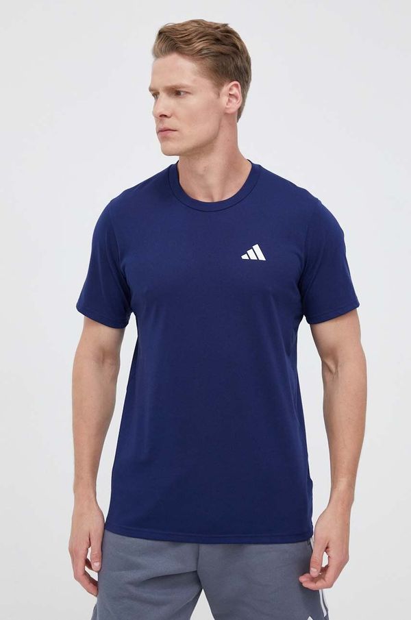 adidas Performance Majica kratkih rukava za trening adidas Performance Train Essentials Feelready boja: tamno plava, glatki model
