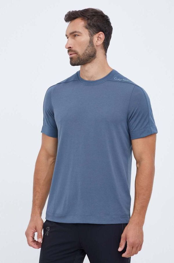 Calvin Klein Performance Majica kratkih rukava za trening Calvin Klein Performance bez uzorka