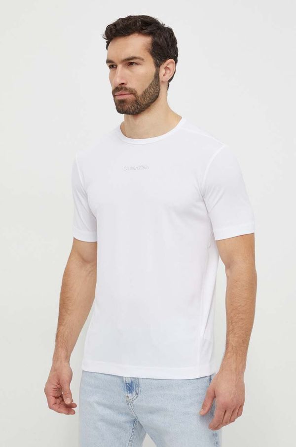 Calvin Klein Performance Majica kratkih rukava za trening Calvin Klein Performance boja: bijela, bez uzorka