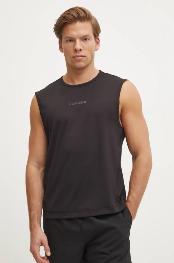 Calvin Klein Performance Majica kratkih rukava za trening Calvin Klein Performance boja: crna, LVGMS5K165