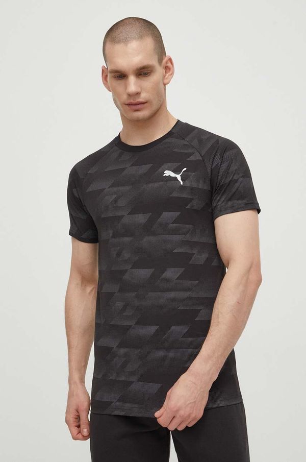 Puma Majica kratkih rukava za trening Puma Evostripe boja: crna, s uzorkom, 678993