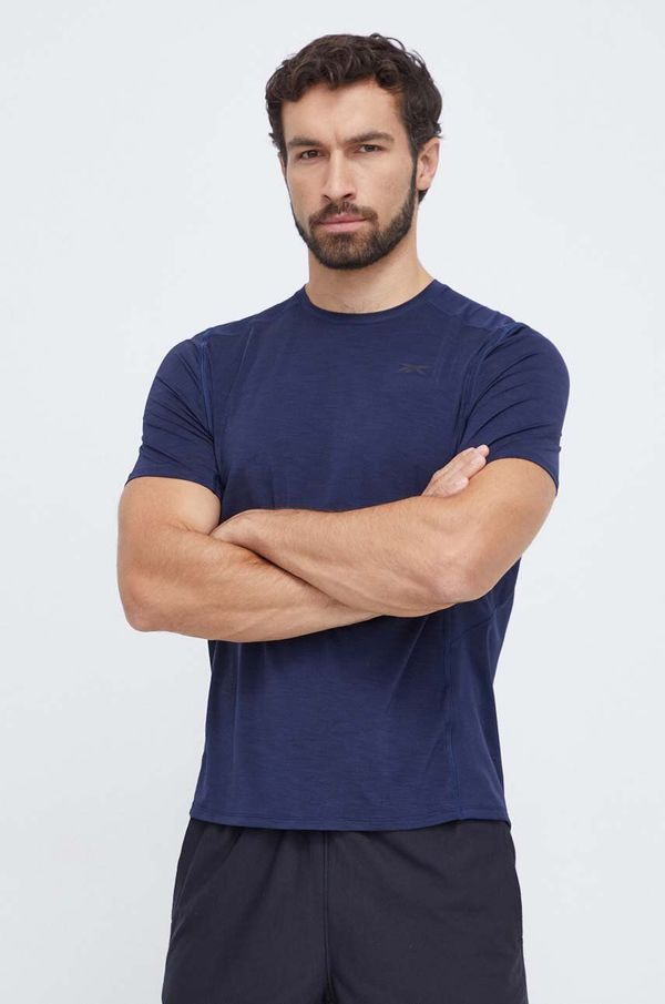 Reebok Majica kratkih rukava za trening Reebok ActivChill boja: tamno plava, bez uzorka