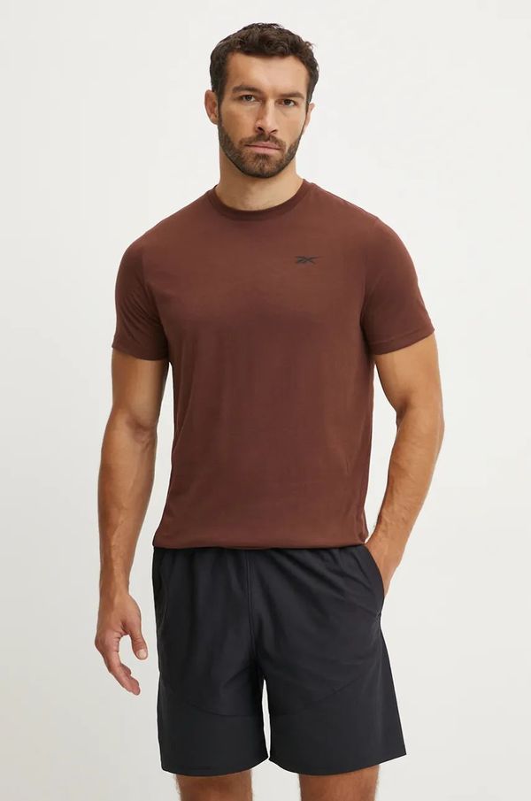 Reebok Majica kratkih rukava za trening Reebok Endure Athlete 2.0 boja: smeđa, bez uzorka, 100205340
