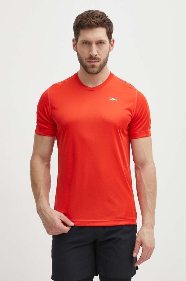 Reebok Majica kratkih rukava za trening Reebok Identity Training boja: crvena, bez uzorka, 100076456
