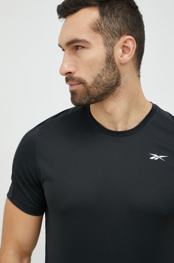 Reebok Majica kratkih rukava za trening Reebok Tech boja: crna, jednobojni model