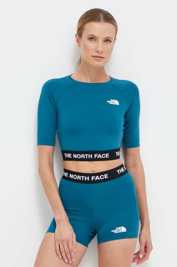 The North Face Majica kratkih rukava za trening The North Face boja: tirkizna