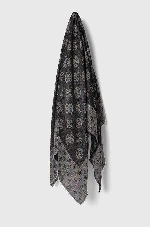 Guess Marama Guess KEFIAH za žene, boja: crna, s uzorkom, AW5150 VIS03