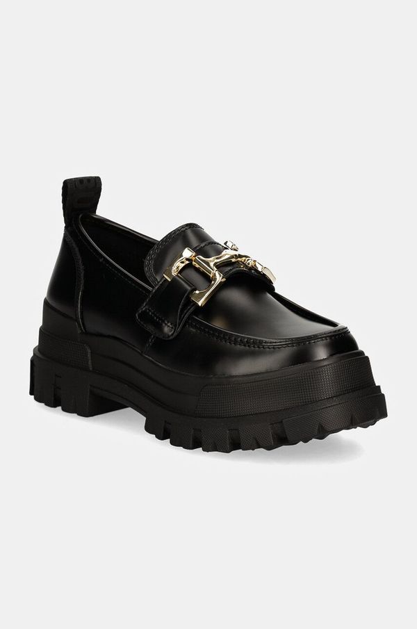 Buffalo Mokasinke Buffalo Aspha Loafer Chain Nc za žene, boja: crna, ravni potplat, 1624065-BLK