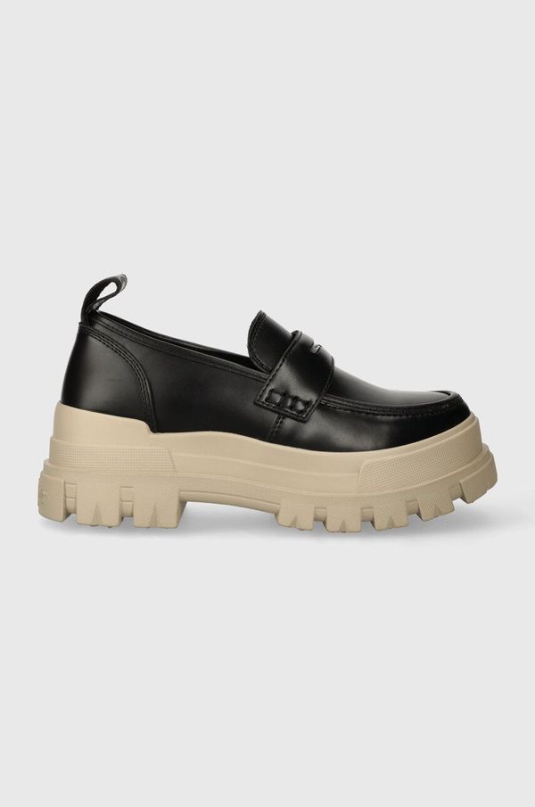 Buffalo Mokasinke Buffalo Aspha Loafer za žene, boja: crna, s platformom, 1622297
