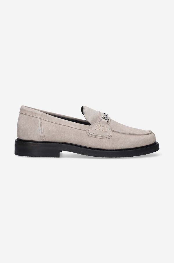 Filling Pieces Mokasinke od brušene kože Filling Pieces Loafer Suede boja: siva, 44222791108