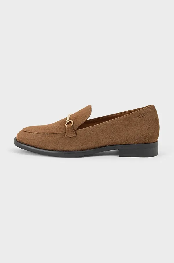 Vagabond Shoemakers Mokasinke od brušene kože Vagabond Shoemakers HEIDI za žene, boja: smeđa, ravni potplat, 5909-140-89