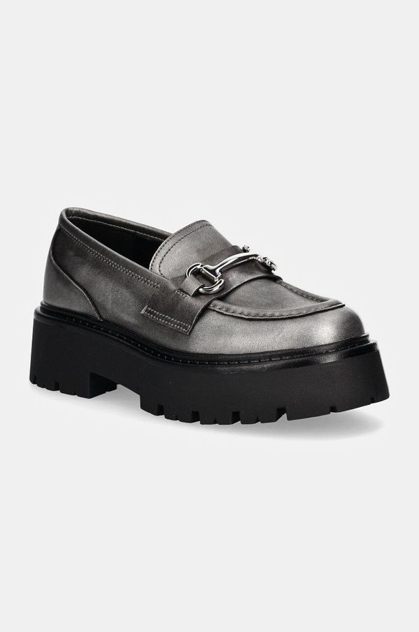 Steve Madden Mokasinke Steve Madden Occupy za žene, boja: srebrna, s platformom, SM11003276