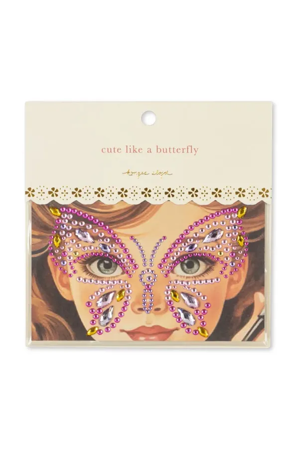 Konges Sløjd Naljepnice za lice Konges Sløjd BUTTERFLY FACE JEWELS KS102606