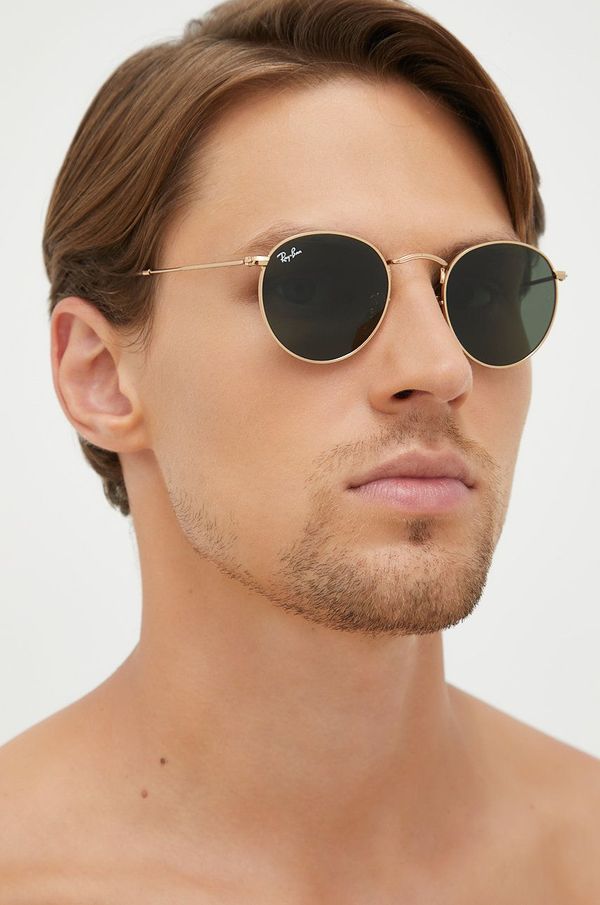 Ray-Ban Naočale Ray-Ban za muškarce, boja: zlatna