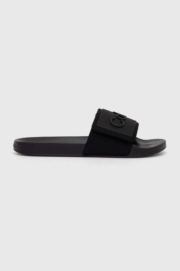 Calvin Klein Natikače Calvin Klein ADJ POOL SLIDE TPU za muškarce, boja: crna, HM0HM01437