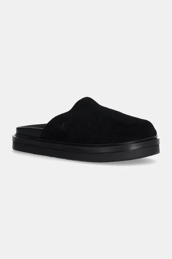 Calvin Klein Jeans Natikače Calvin Klein Jeans HOME CLOG MG MG S za žene, boja: crna, YW0YW01685