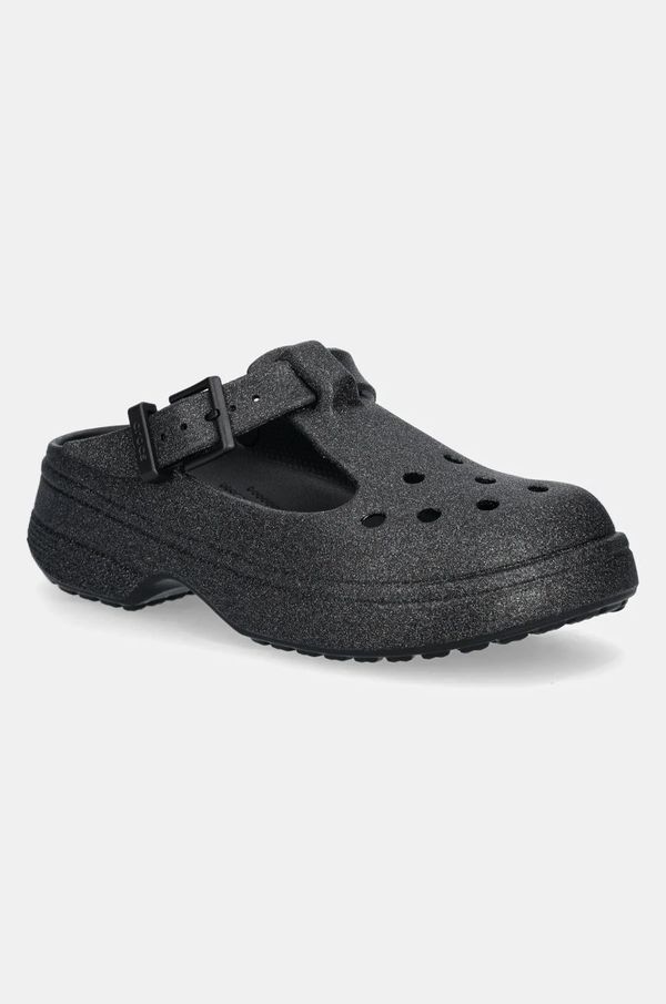 Crocs Natikače Crocs Classic Mary Jane Glitter Clog za žene, boja: crna, 210737
