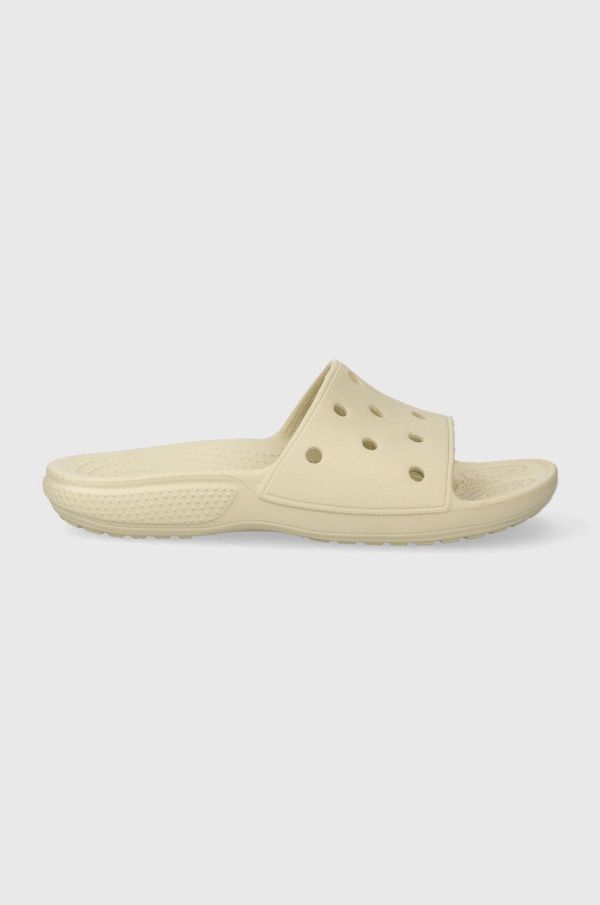 Crocs Natikače Crocs Classic Slide za žene, boja: bež, 206121
