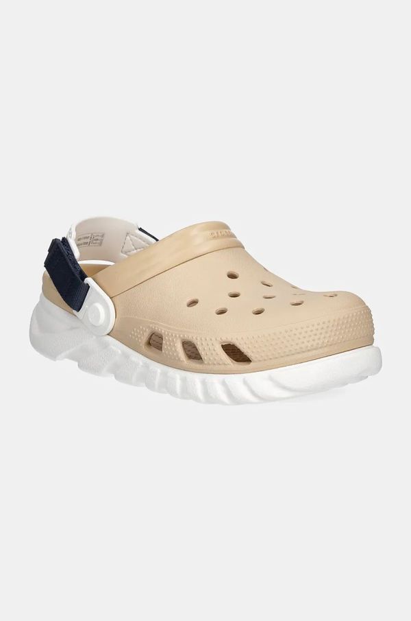 Crocs Natikače Crocs Duet Max II Clog za žene, boja: bež, s platformom, 208776