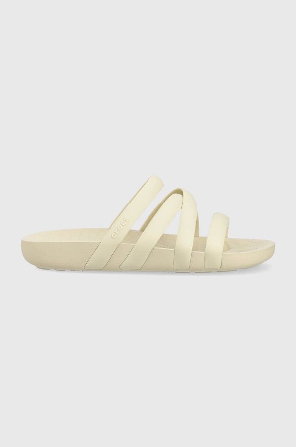 Crocs Natikače Crocs Splash Strappy Sandal za žene, boja: bež, 208361