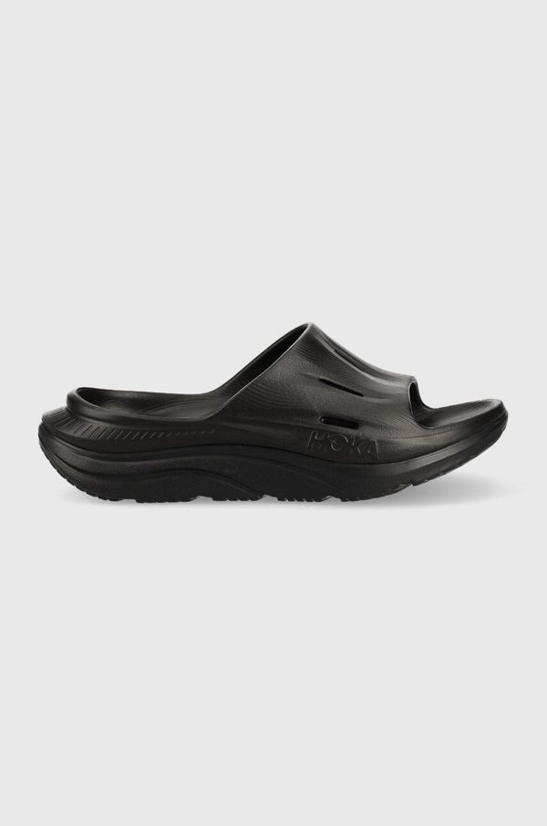Hoka Natikače Hoka ORA Recovery Slide 3 za muškarce, boja: crna, 1135061-CSAA