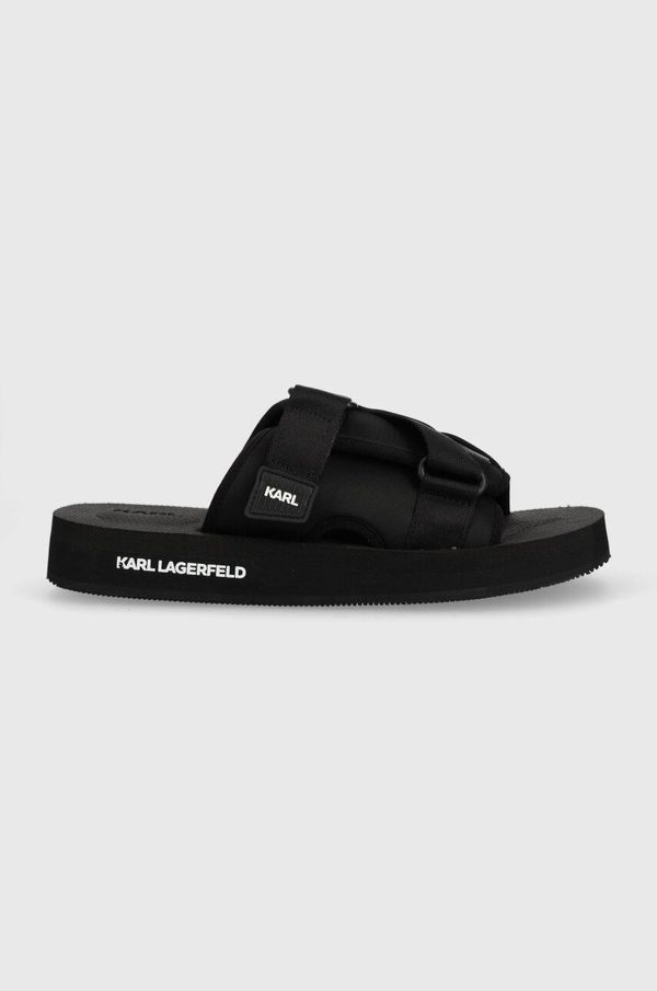 Karl Lagerfeld Natikače Karl Lagerfeld ATLANTIK za muškarce, boja: crna, KL70505