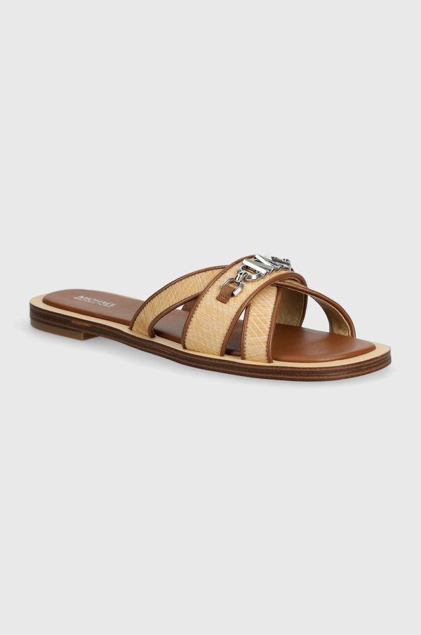 MICHAEL Michael Kors Natikače MICHAEL Michael Kors Tiffanie za žene, boja: bež, 40S4TFFS1D
