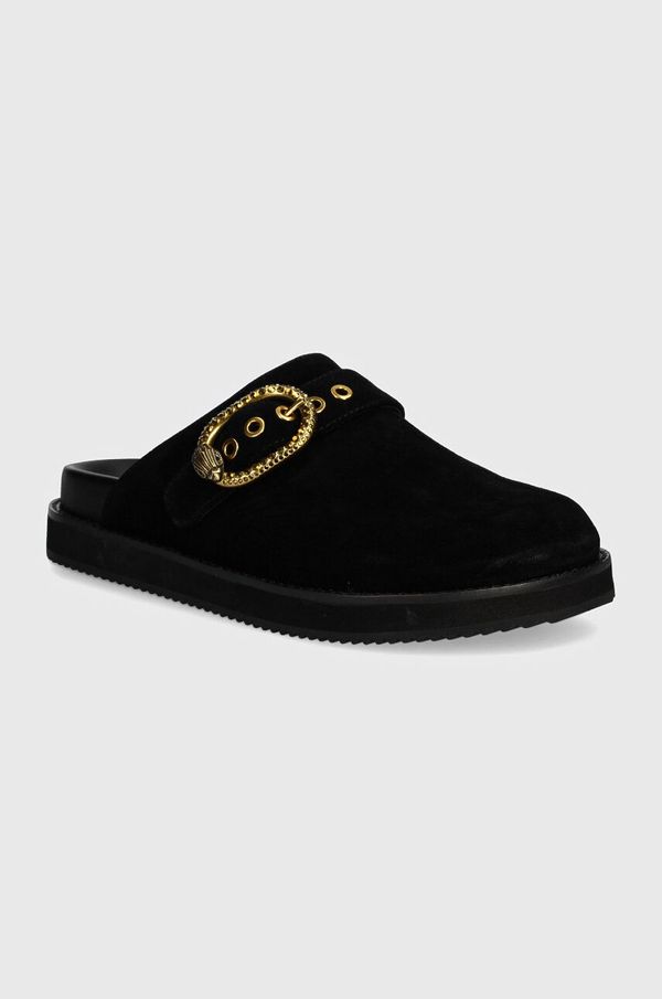 Kurt Geiger London Natikače od brušene kože Kurt Geiger London Mayfair Casual Flat Mule za žene, boja: crna, 1293100209