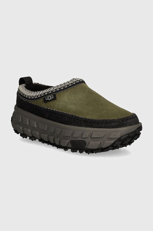 Ugg Natikače od brušene kože UGG Venture Daze za muškarce, boja: zelena, 1154530-BLVC