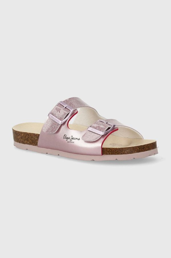 Pepe Jeans Natikače Pepe Jeans OBAN BAY G boja: ružičasta