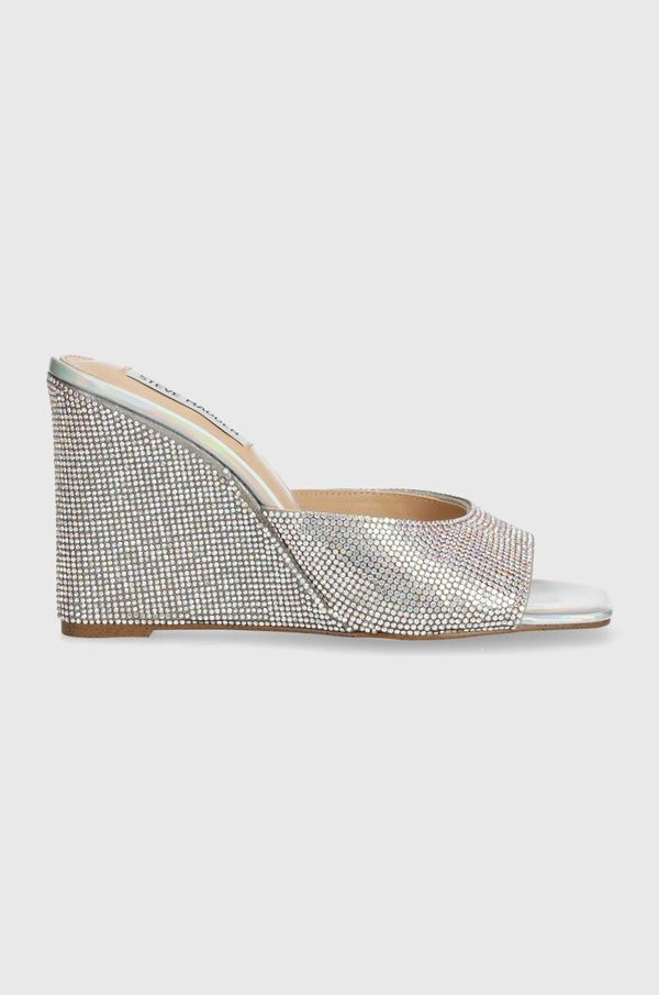 Steve Madden Natikače Steve Madden Evoke-R za žene, boja: srebrna, klin peta, SM11002988