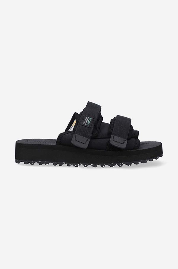 Suicoke Natikače Suicoke MOTO-CAB-ECO boja: crna, MOTO.CAB.ECO-BLACKBEIGE