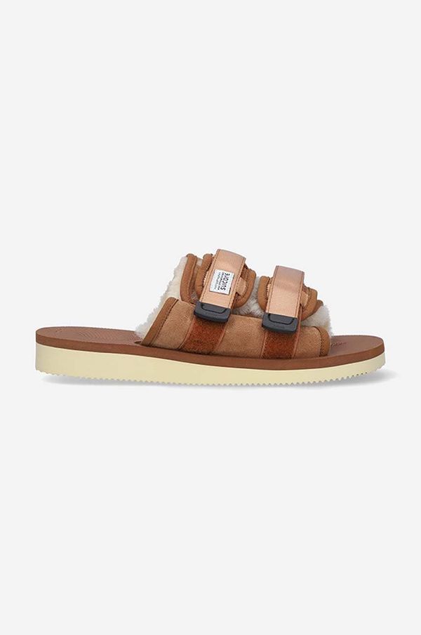 Suicoke Natikače Suicoke Rubber Sole MOTO-M2AB za muškarce, boja: smeđa, MOTO.M2AB.BROWN-BROWN