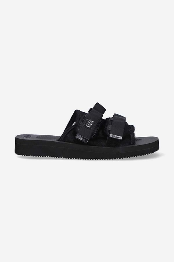 Suicoke Natikače Suicoke Rubber Sole MOTO-VHL boja: crna, MOTO.VHL-WHITE