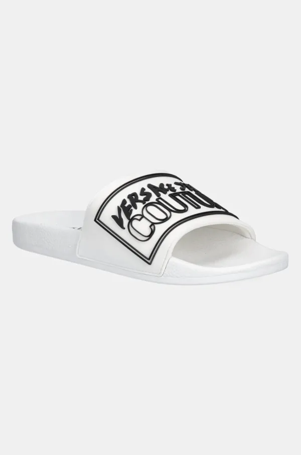 Versace Jeans Couture Natikače Versace Jeans Couture za muškarce, boja: bijela, 78YA3SQ3 ZSC22 003